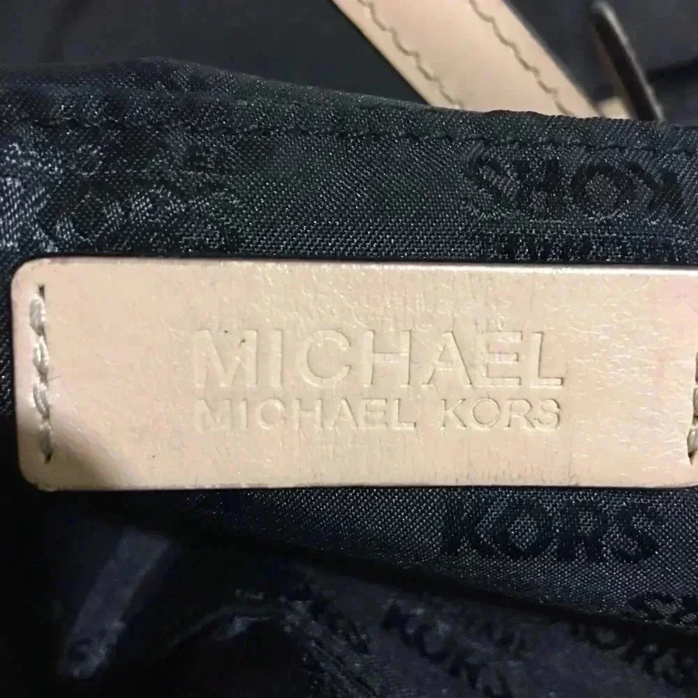 Michael kors Black leather satchel handbag
